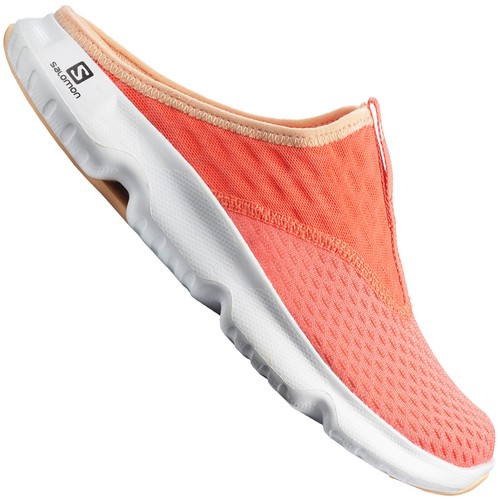 Salomon RX Slide 5.0 Damen-Schlappe Slipper Sommerschuhe Stoffschuhe NEU Orange - Afbeelding 1 van 4