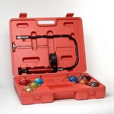 Auto Cooling System Pressure Test Tester Testing Tool Radiator Coolant Pump Kit