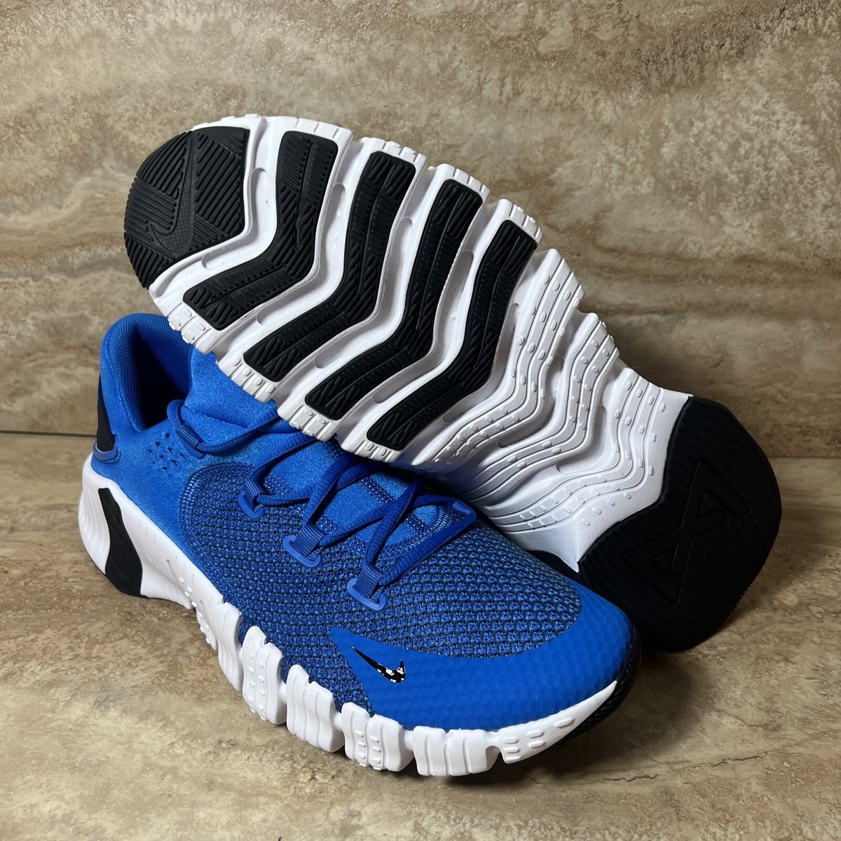 Nike Free Metcon 4 Signal Blue White Black Men's Training Gym