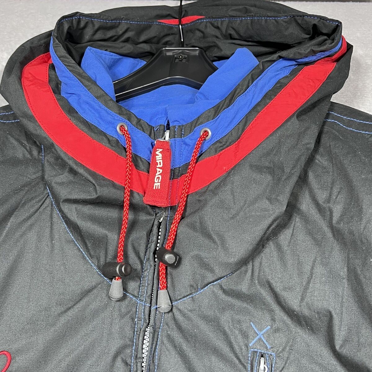 VTG Mirage New York Giants Jacket Men's XXL Black Winter VTG Mirage New York Giants Jacket Men's XXL Black Winter