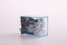 New LY2N-J Green LED 6V DC Coil Power Relay DPDT 8Pin JQX-13F D 2Z HH62P