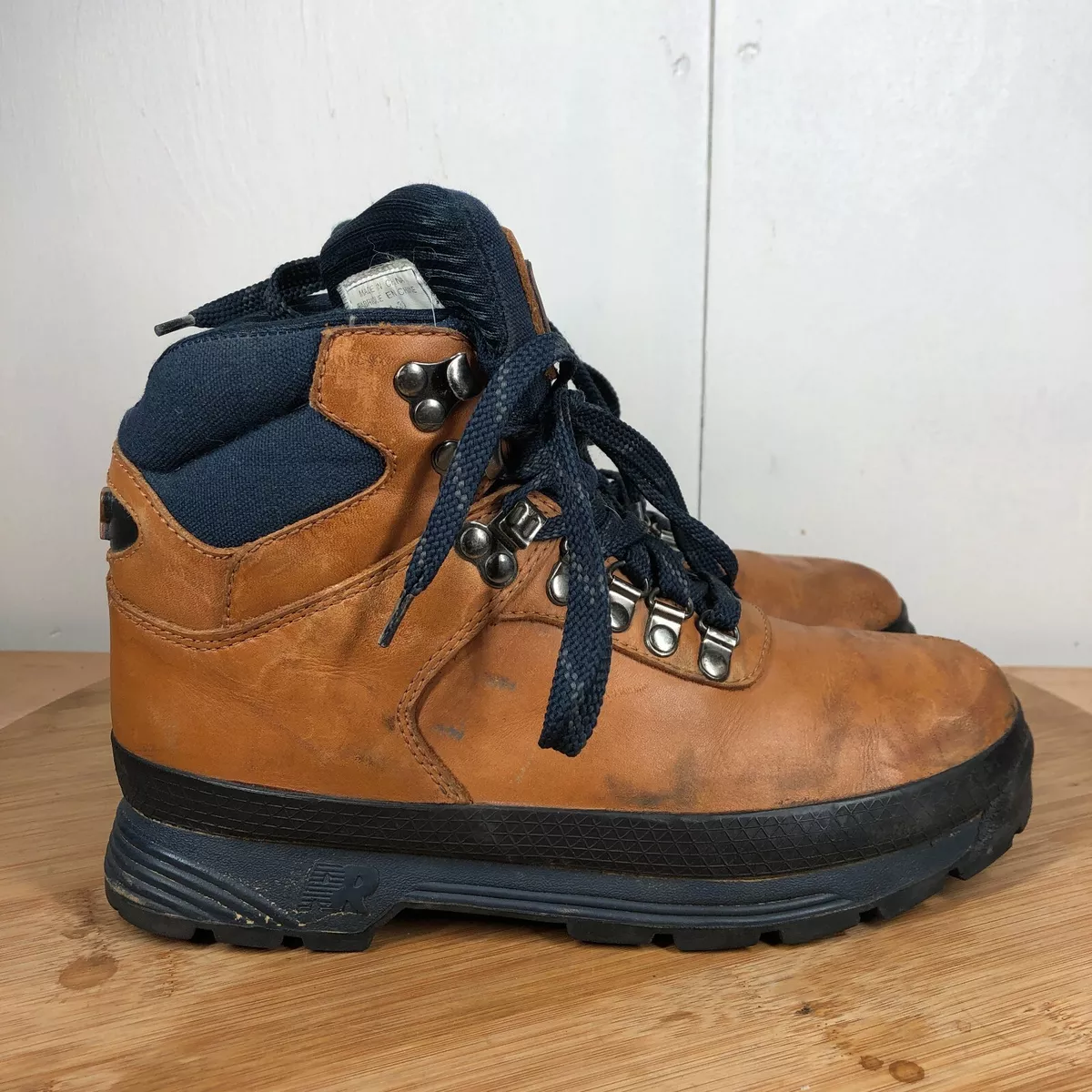 Raichle Hiking Boots Womens 8 Brown Leather Trail Walking Shoe Ankle Backpacking