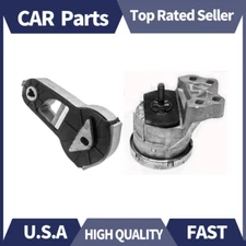 2PCS Anchor-Engine Transmission Mount Kit For 2011-2015 FORD EXPLORER 3.5L NA