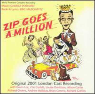 ZIP GOES A MILLION / O.B.C. - Zip Goes A Million - CD - Cast Recording SEALED
