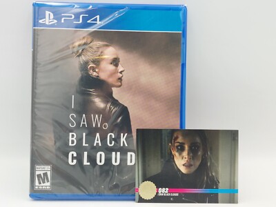 PS4 I SAW BLACK CLOUDS Limited Run Games FMV Playstation 4 mit Trading Card NEU
