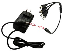 4 Plug Tip 12V AC Adapter For SANNCE 4CH 8CH 16CH Channel CCTV Security Camera