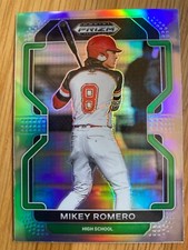 2022 Panini Prizm Draft Picks - Mikey Romero Silver 