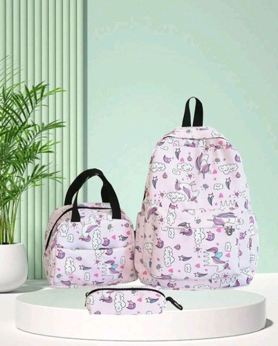 Mochila Escolar Para Niños Para Libros Y Lapto Logo Dinosaurio Y Carro - Picture 5 of 5