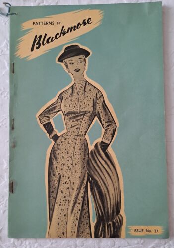 Rare 50s Blackmore Retail Dress Counter Sewing Pattern Book Catalogue 120 Pages