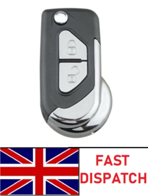 NON BRANDED Fits Citroen C3 DS3 2009-2015 2 Button Car Remote Key Fob Case Shell FAST UK