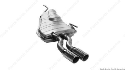 Exhaust Muffler Rear For 2003 Saab 9-5 PN# Walker