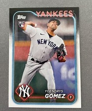 2024 Topps Baseball Yoendrys Gomez #615 Rookie RC New York Yankees