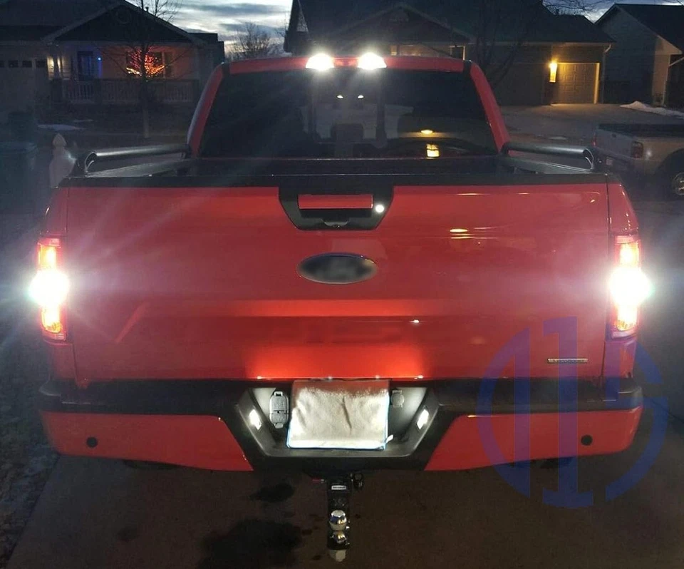 2 белые светодиодные лампы для номерного знака T10 194 W5W для GMC Sierra 1999-2023 годов выпуска - Изображение 4 из 4