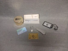 Rare American Express Credit Card Folding Card Key Chain Cross Pen Expired Lot