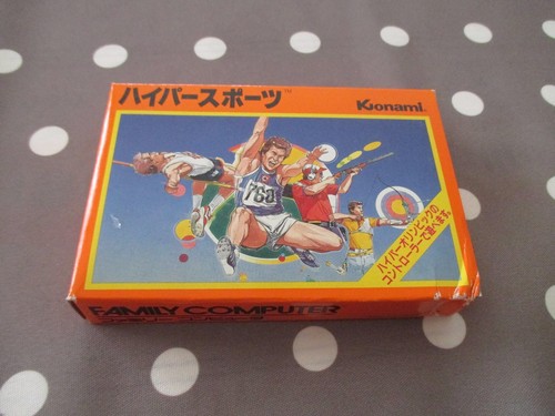 HYPER SPORTS KONAMI NES FAMICOM JAPAN IMPORT NOS NEW OLD HYPER SPORTS KONAMI NES FAMICOM JAPAN IMPORT NOS NEW OLD