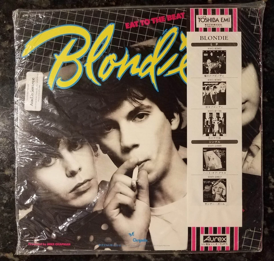 Blondie 1979 SEALED Toshiba/EMI Eat to the Beat JAPAN Chrysalis WWS-81255 MINT - Image 2 of 2