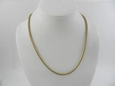 GIANI BERNINI Snake Link 20" Chain Necklace In 18k Gold-plated Sterling Silver