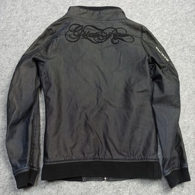G-Star RAW Womens Jeans Jacket Size S Dark Blue Full-Zip Dawn 