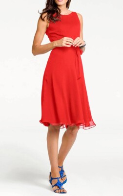 Designer Kleid von Ashley Brooke/ heine   Größe 48  NEU