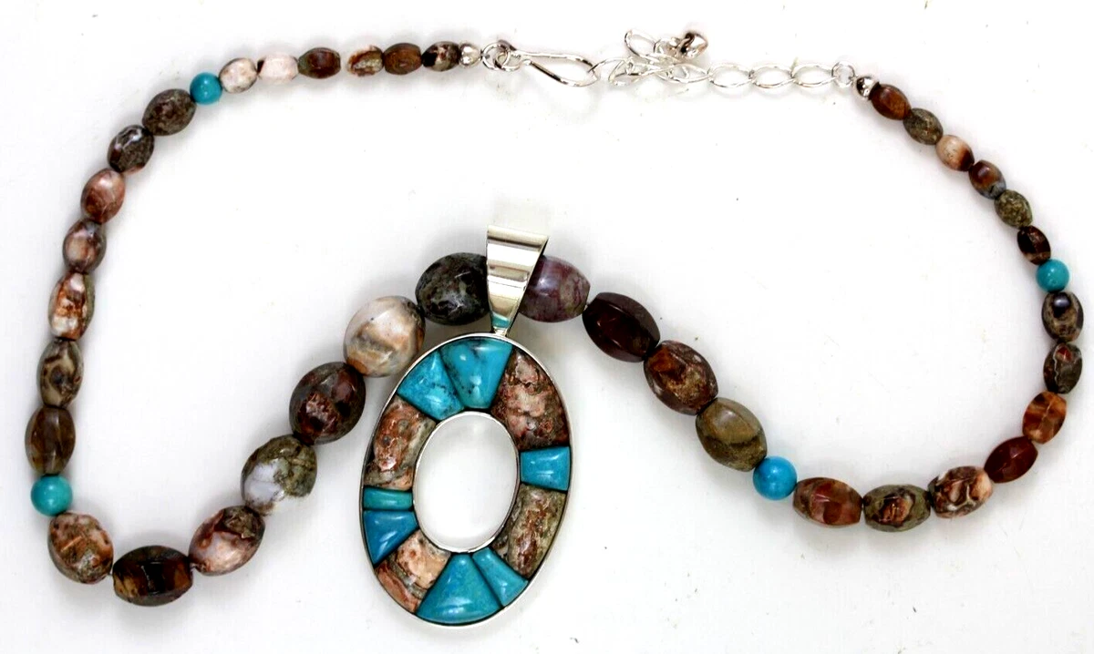 JAY KING DTR MINE FINDS TURQUOISE JASPER STERLING SILVER 925 22