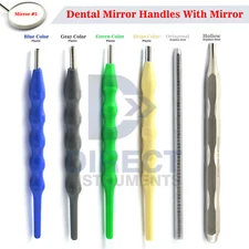 MEDENTRA Dental Mouth Mirror Handles Oral Examination Tooth Inspection Hygiene 