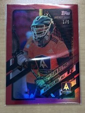 2021 Topps Premier Lacrosse PLL First Edition - Adam Ghitelman #55 Red 1/5 SSP