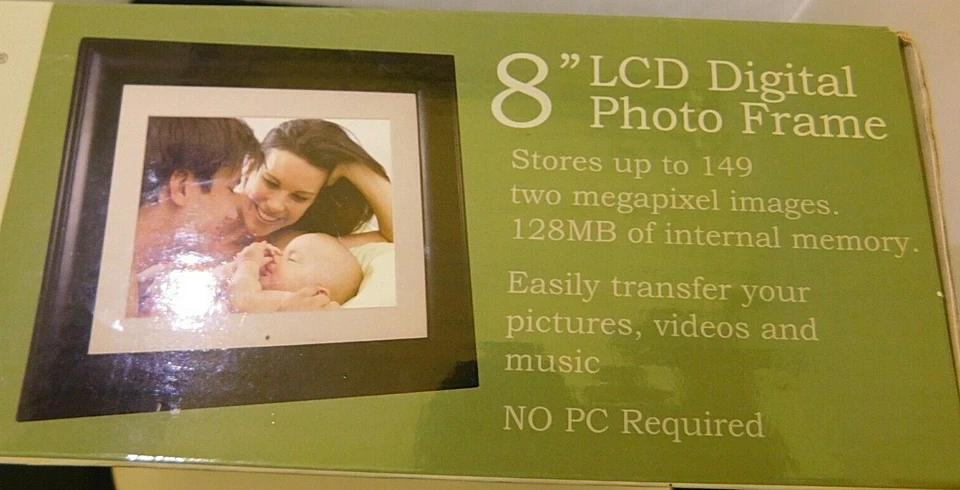 PANDIGITAL Photo Digital Photo Frame 8 inch 128 MB Memory Tru-Photo Frame - NIB - Image 4 of 4