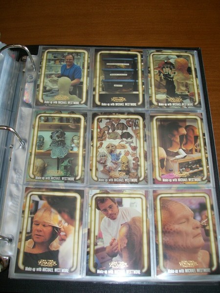 STAR TREK VOYAGER PROFILES FROM SKYBOX Makeup Michael Westmore Set MW1 to MW9