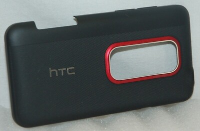 HTC Evo 3D Phone BLACK Battery OEM Cover Replacement Door rear back G17 X515