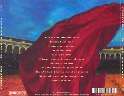 CORDERO - EN ESTE MOMENTO NEW CD