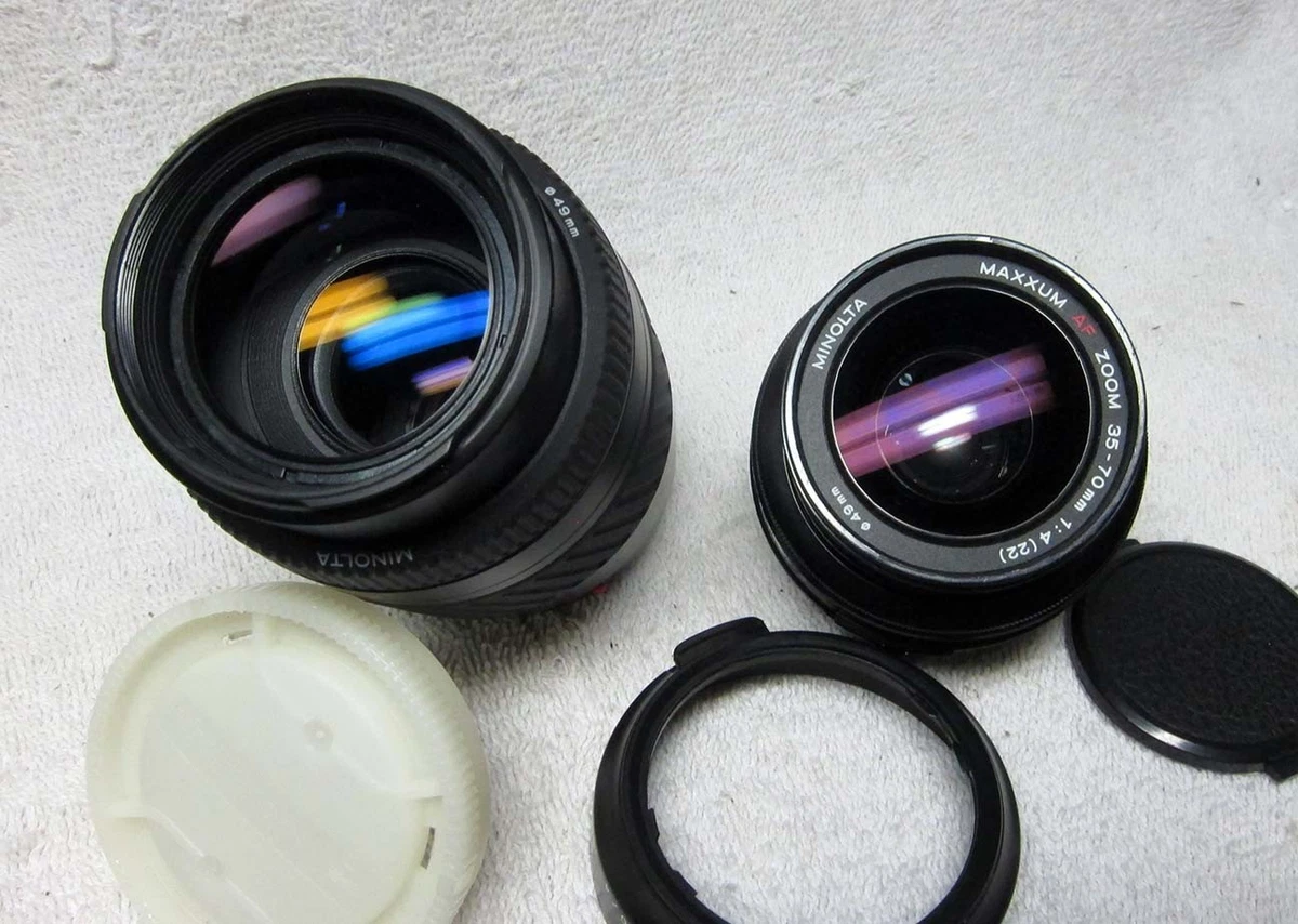 Minolta 35-70mm Focal Camera Lenses for sale - eBay