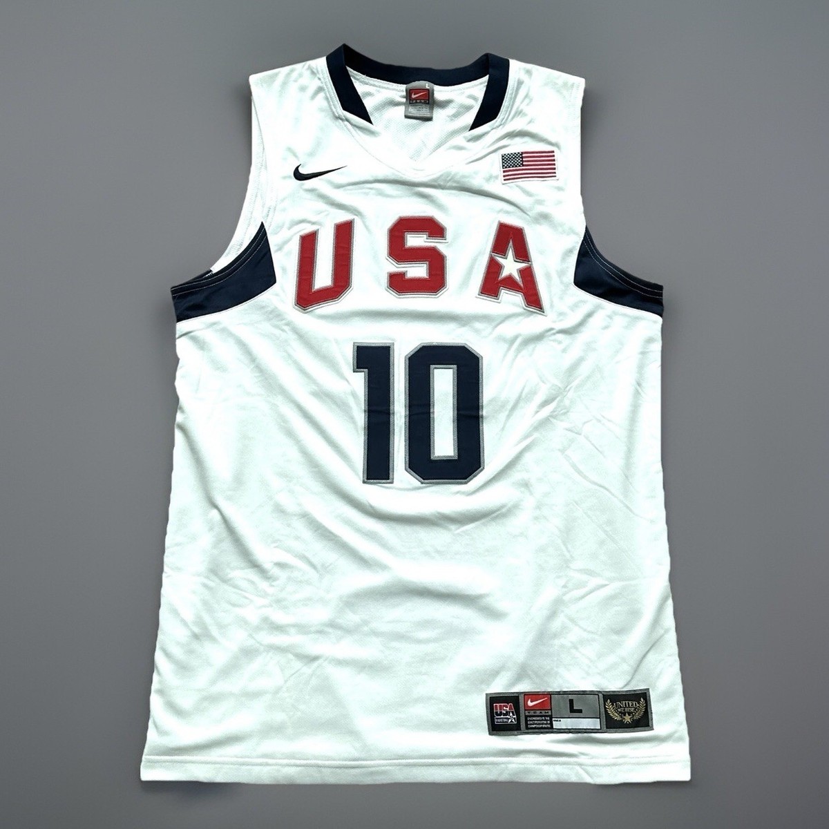 2008 AUTHENTIC Kobe Dream Team USA Basketball Jersey NBA Air