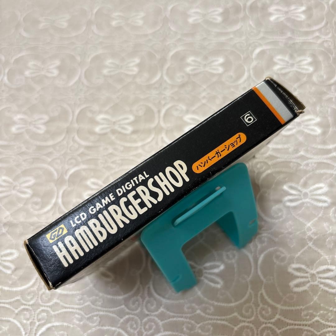 Bandai Hamburger Shop LCD Game Vintage 80s Tested Ages 15+