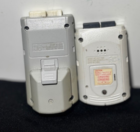 Sega Dreamcast VMUs HKT-7000 / HKT-8600 AS-IS For Parts or Repair lot of 2