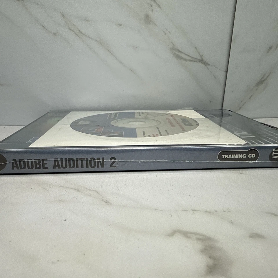 Adobe Audition 2✨VTC Training CD✨Rare✨Out of Print✨NOS✨Sealed✨Mac✨Windows✨VTG - Image 2 of 4