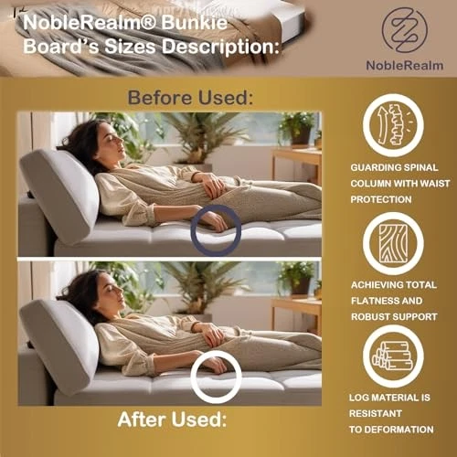 Доска для бункера NobleRealm | доски для кровати под | доска для поддержки полной кровати для  - Изображение 4 из 4