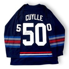 WILL CUYLLE SIGNED NEW YORK RANGERS JERSEY JSA AUTOGRAPH NHL XL