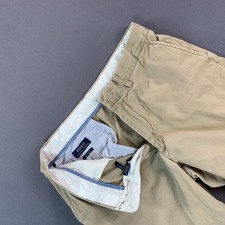 Polo Ralph Lauren Pants Mens 32x32 Beige Relaxed Fit Chino Cotton Casual Khaki