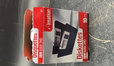 Imation 2HD IBM Diskettes 1.44MB Floppy Disks...