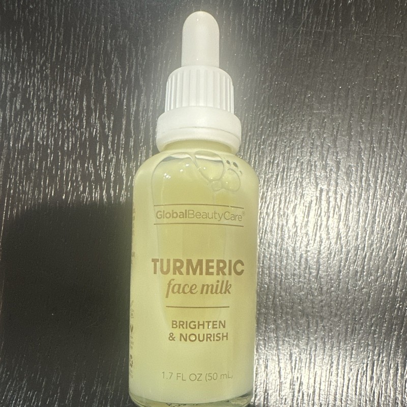 Global Beauty Care Turmeric Face Milk Brightening Moisturizer 1.7 fl oz 50 mL
