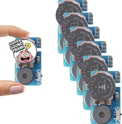 Cricket Noise Maker Prank (6 Pcs) - Long Lasting Hidden Beeping Blue 