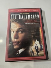 The Rainmaker DVD Special Collector's Edition Drama Paramount Coppola Damon