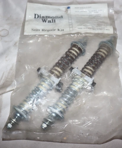 NOS Diamond Wall 1 Pair of Drywall Stilt Springs Replacement Tool Kit DW45K