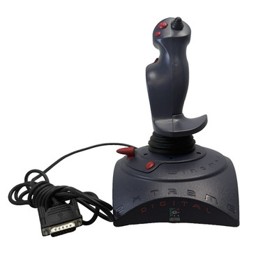 Vintage Logitech Wingman Extreme Digital 3D Joystick 15-Pin PC Flight EUC