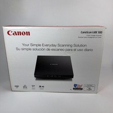 Canon CanoScan LiDE 300 Color Image Scanner Cables Software Manual Open Box