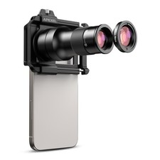 6x Zoom Telephoto Phone Lens with Macro Lens for iPhone 16 15 14 13 12 11 X 9 8