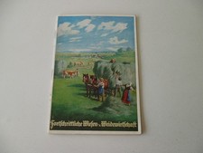 Heft Fortschrittliche Wiesen und Weidewirtschaft ca.1930