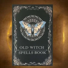 Old Witch Spells Book - Essential Tool for Witches & Wizard