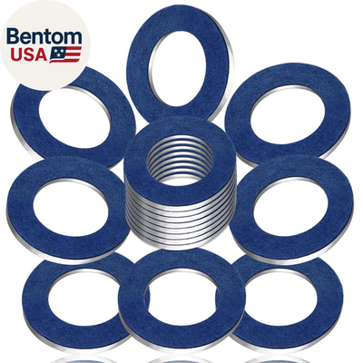 #ad 25 PCS 90430 12031 M12 Oil Drain Plug Gasket Washer Crush Seal Premium Aluminu $10.50