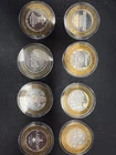 8 Casino Silver strikes .999 silver each coin is .6 of a troy 1 oz = 4.8 oz